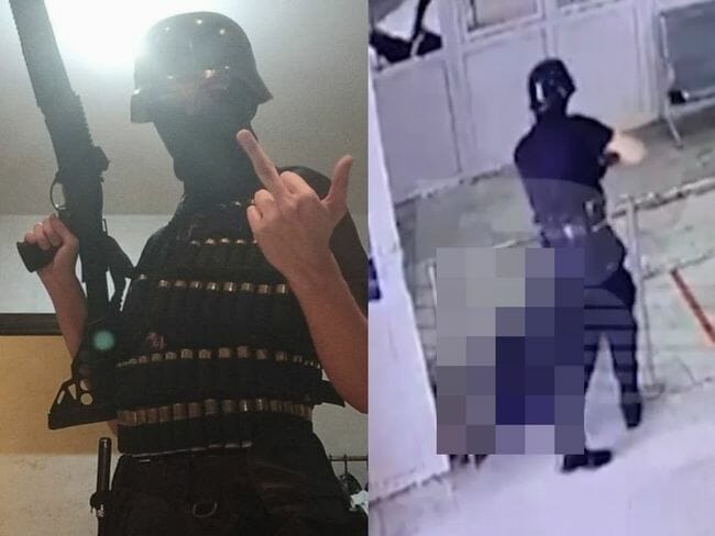 【閲覧注意】大量殺人を夢見た18歳が大学で銃乱射、6人惨殺! 地獄絵図の現場映像流出=露の画像1