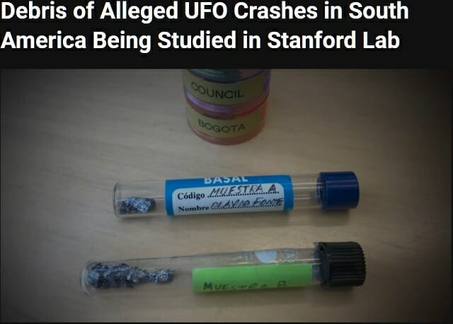 【ガチ】UFO墜落現場の金属「この世のものではない物質」米一流大が発表! ブラックホールエネルギー!?の画像1
