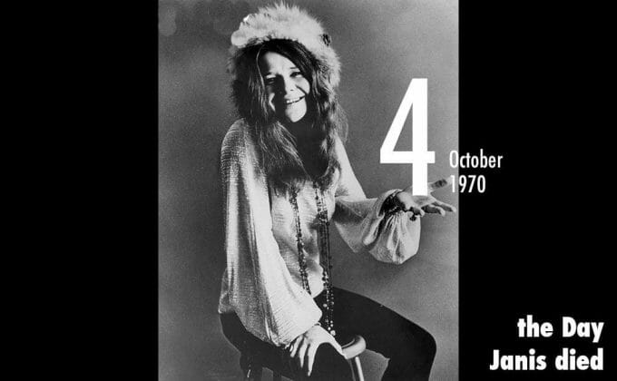 10月4日は不世出の歌姫ジャニス・ジョプリンが死亡した日!の画像1
