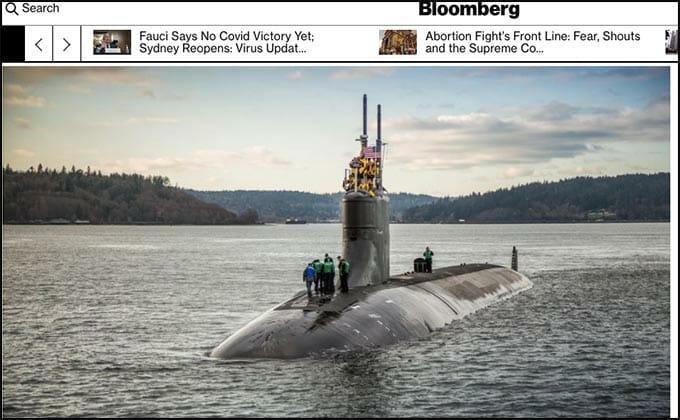 【ガチ】米原子力潜水艦が航行中に「未知の物体」に衝突！ UFOの可能性、宇宙人の警告か!?の画像1