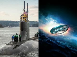 米原子力潜水艦が航行中に「未知の物体」に衝突！ UFOの可能性、宇宙人の警告か!?