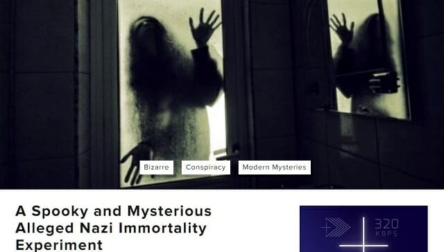ナチスの超極秘「不老不死」人体実験とは!? 日本人孤児が犠牲に… 今も囁かれる禁断の都市伝説の画像1