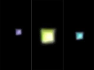 「真四角の発光体」３人の目撃者が同時に別の場所から“全く同じUFO”を撮影！