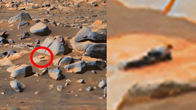 エリア51で移送中の「三角型UFO」ガチ画像流出! 米軍が即削除で深まる疑惑の画像3