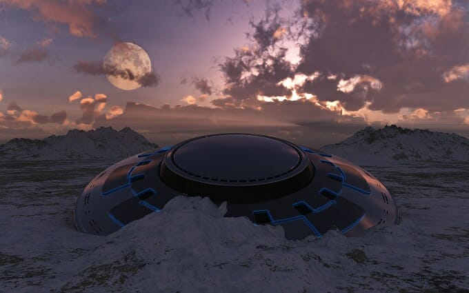南極にUFOが墜落か!? 鮮明かつ異様な衛星画像に世界が戦慄(最速ニュース)の画像1