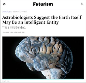 「地球自体に心と知性が宿っている」科学者が示唆! 人類は脳細胞的存在か?(最速ニュース)の画像1