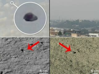 「近年稀に見る鮮明なUFO映像」流出！ 一方、月面には“ビー玉”が落ちていた… 相次ぐ異様な発見