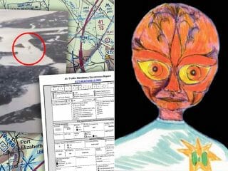 機密解除されたV字型UFOには「ビアビアン」宇宙人が乗っていた!? 管制官との衝撃対話も