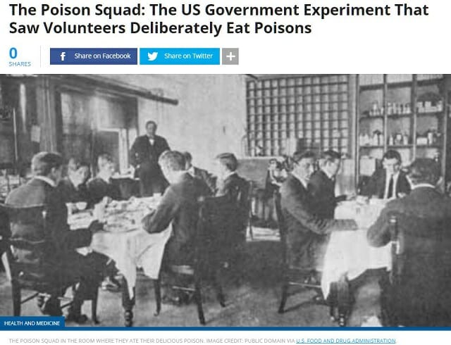 米政府による悪夢の人体実験「毒物部隊」とは!? 何も知らず、喜んで人柱となった12人の男たちの画像1