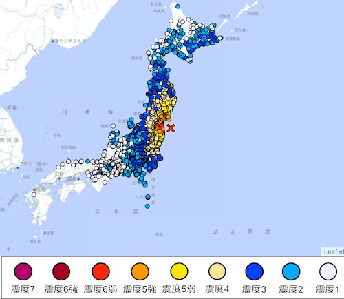 【宮城・福島震度6強】地震は完全に予測されていた!! 本震はこれからか… あらゆる条件が揃っている!の画像1