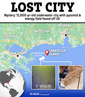 海に沈んだ1万2千年前の超古代文明「クレセンティス」の遺跡発見!! 電磁エネルギーを放つ水中ピラミッドもの画像1