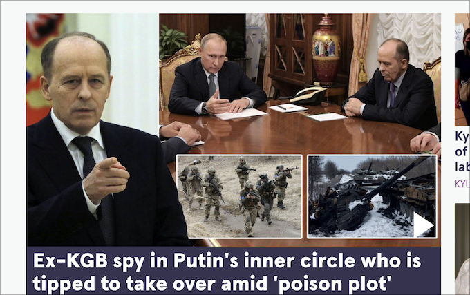 ロシア中枢で「プーチン毒殺」計画発覚か! エリート層が極秘選出した後任も判明(最速ニュース)の画像1
