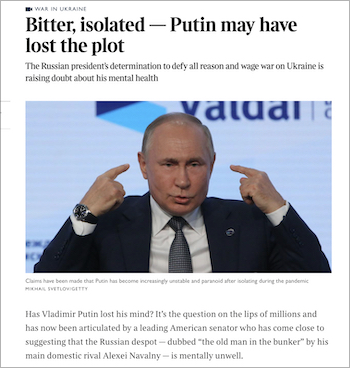 プーチンの精神状態は「パラノイア」か!? コロナ禍で孤立深め、妄想肥大… 専門家が分析の画像2