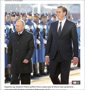 プーチン暴走の理由は甲状腺がんと「ナポレオン・コンプレックス」!? 元KGBスパイらが次々暴露の画像2