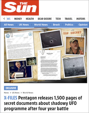 ペンタゴンがUFO調査文書1,500ページ以上を電撃公開! 遭遇者が放射線熱傷や妊娠… 最新事例が続々の画像2
