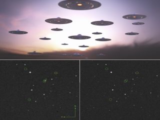 70年前の天文写真にUFO艦隊がバッチリ写り込んでいた！ 学者にも理解不能な新発見
