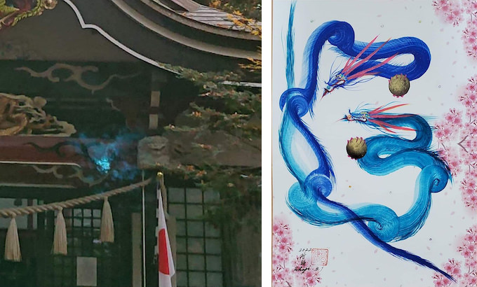 「龍神」が現れた衝撃写真を入手! ラップ音と霧が立ち込め… 混迷する時代を憂慮かの画像2