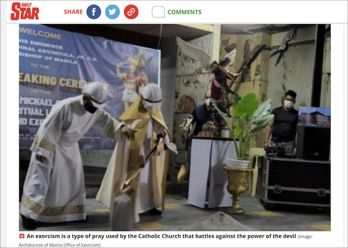 フィリピンに世界初「悪魔祓いセンター」誕生！ マニラ大司教区がエクソシズムに本腰の画像1