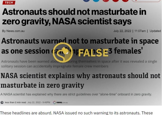 国際宇宙ステーションでの自慰行為、射精1回で女性3人が妊娠の恐れ? 放たれた精子が遊泳して… 報道に衝撃広がるの画像2