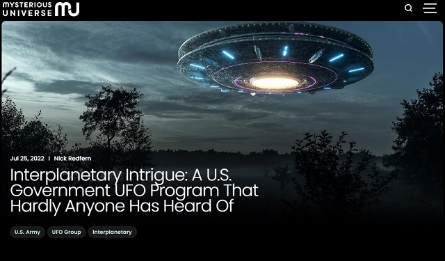 誰も知らない米陸軍の極秘UFO調査部隊「惑星間現象ユニット(IPU)」とは? 宇宙人の死体を徹底分析か!の画像1