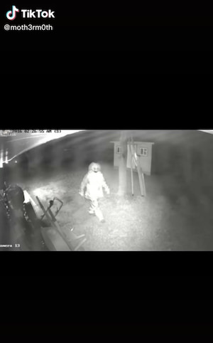 怪人ピエロ「キラークラウン」に殺されかけた美女が恐怖を激白! 生々しい傷跡と監視カメラ映像も!の画像2