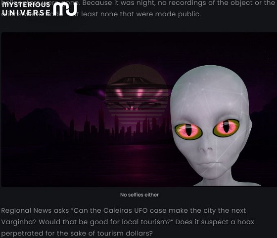 墜落UFOから逃げた2体の宇宙人をブラジル軍が追跡「カイエイラス事件」とは？ 今年6月に発生、封殺された超タブー案件の画像4