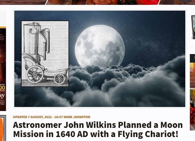 17世紀に月探査を計画した男の驚異的先見性とは? 300年早かった「空飛ぶ戦車」構想とガリレオも唸った宇宙観の画像2