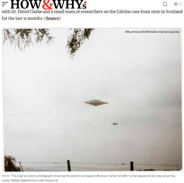 【緊急】2072年まで機密指定だった超禁断のUFO写真流出!!「カルヴァイン事件」に衝撃展開、正真正銘のUFOに全世界激震!の画像2