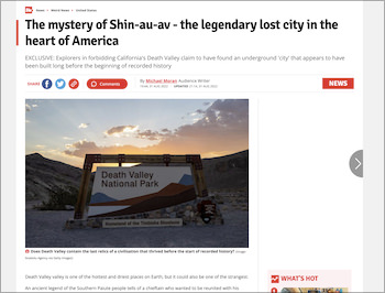 北米大陸の地底都市・死者の王国「シン・アウ・アヴ」の謎! 巨人文明と絶滅動物の痕跡、調査チームが行方不明に!の画像2