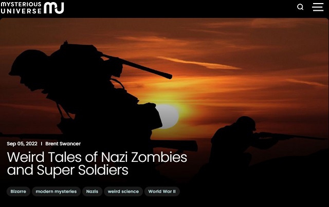 ナチスのゾンビ軍団計画は実在した!! 人体実験「D-IX」、死者の蘇生技術… 極秘研究で将来の復活と世界征服を画策!の画像1