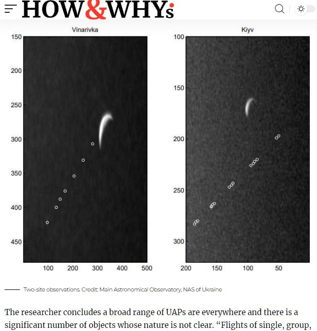 「キーウ上空に無数のUFOが飛来している」科学者が発表! 宇宙人もウクライナ情勢を注視か!の画像3