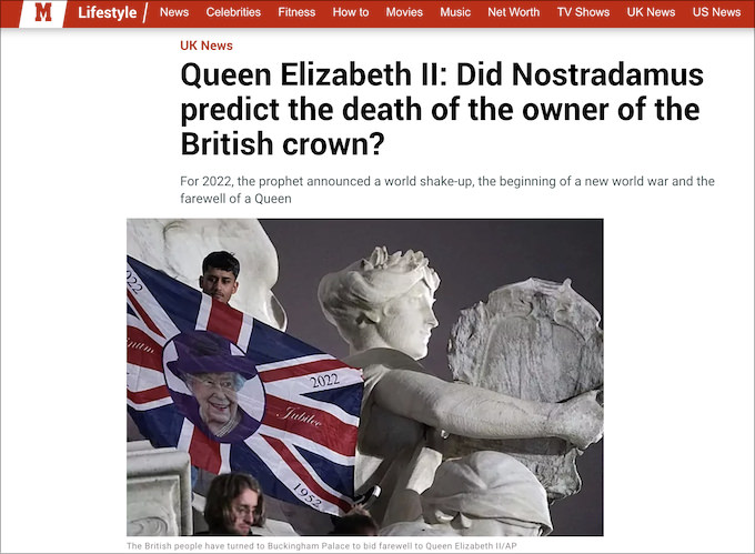 ノストラダムスが「英王室の終焉」を予言！ エリザベス女王崩御であの男が動き出し… 新国王に追放の危機！ の画像1