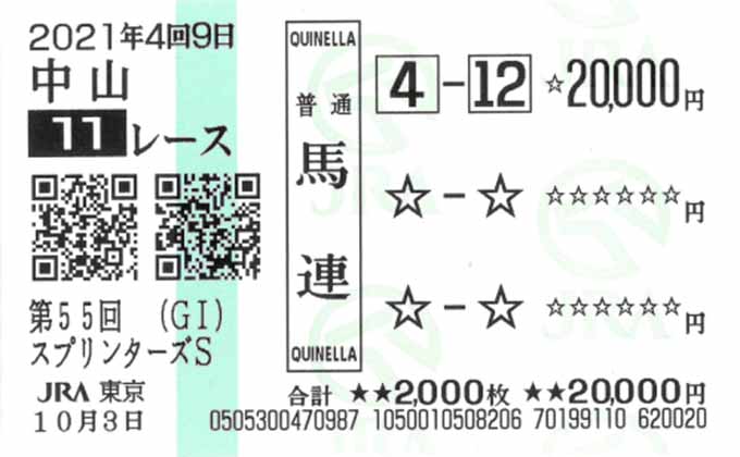【JRAスプリンターズS】メイケイエールを脅かす人気激薄穴馬がコレだ! 一攫千金を掴み取れの画像3