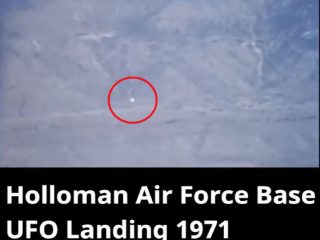 「米空軍基地に着陸するUFO」を捉えた8秒の映像！ 未公開映像には宇宙人の姿も？