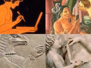 スマホ、タブレット、ノートPC…古代人も現代のテクノロジーを使っていた？ 疑惑の作品8選