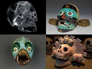 血塗りのアステカ文明が生んだ「16の恐ろしい工芸品」 生者の皮剥ぎ、人肉食の痕跡