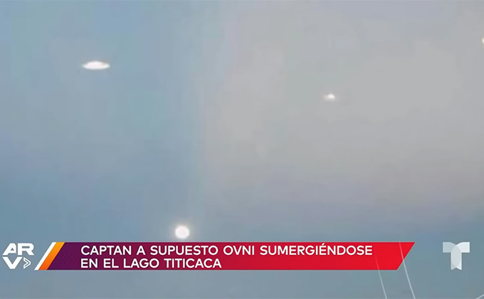 UFOがチチカカ湖に着水&宇宙に飛び去った？ 南米ボリビアの仰天UFO目撃情報の画像1