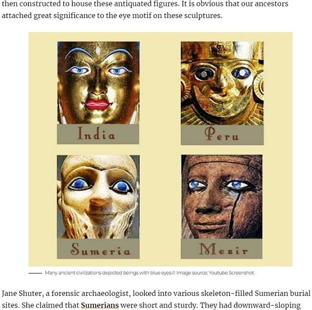1万年前に「青い目の人々」が突然現れた謎… 遺伝的変異と古代の神々との関係は?の画像2