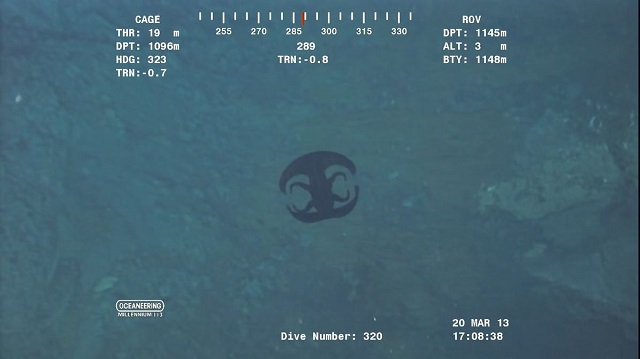 これが生き物!? 海底1000mに浮かぶ謎の紋章が突如姿を変えて… 想定外のエイリアンクリーチャーにネット騒然の画像2