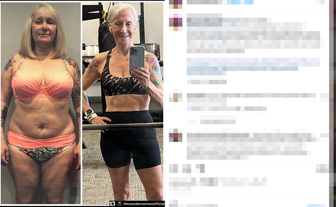 60代でボディビルダーになった女性の身体が激変! 衝撃のビフォーアフターの画像2