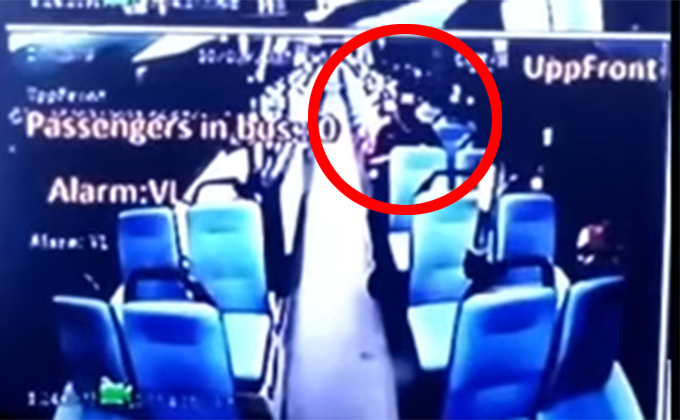 バス車内に「幽霊の客」を発見？ セキュリティ・システム作動せず、過去にも目撃例の画像1