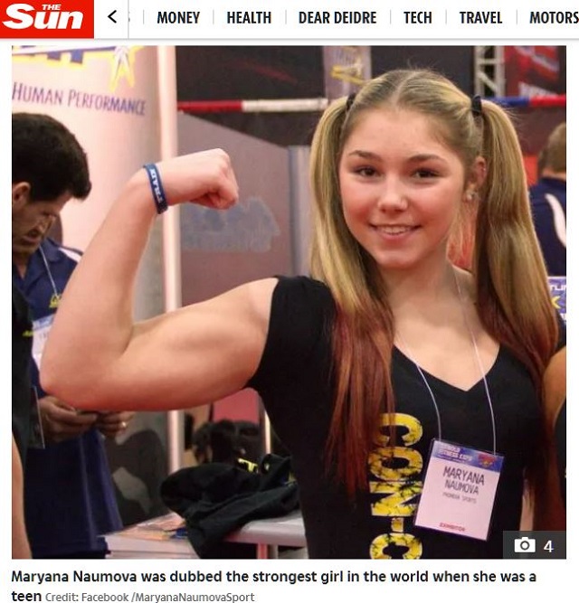 15歳でベンチプレス145kg「世界最強の少女」がロシア兵として戦地へ… プーチン大統領を全面支持、シュワルツェネッガーにドネツク訪問を要請の画像1