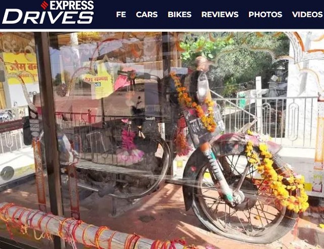 バイク事故で死んだライダーを神格化! 愛車がひとりでに事故現場に舞い戻る怪異も=インドの画像2