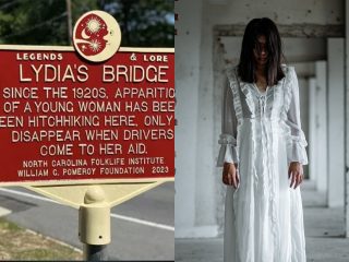 幽霊が出る橋に標識を設置！ 恐ろしい顔をして佇む女の霊＝アメリカ