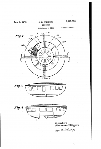 戦前に設計された円盤形航空機「ディスコプター」とは? UFOは人工物なのかの画像3