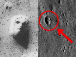 月面に「人面岩」が写り込んでいた!? 「火星と月に同種の宇宙人が存在」研究家
