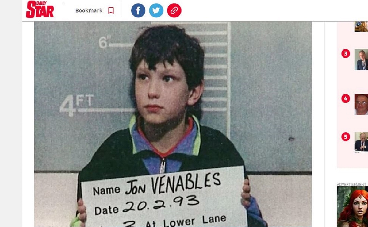 イギリス最悪の幼児殺人犯(当時10歳)が釈放へ! 2歳男児を暴行、肛門に乾電池を詰め込み、列車で遺体を切断…の画像3