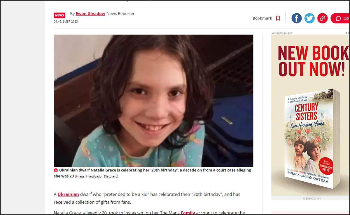 リアル「エスター」が20歳(34歳)の誕生日を迎える! 8歳の養子が実は22歳成人、養母殺害疑惑も?の画像2