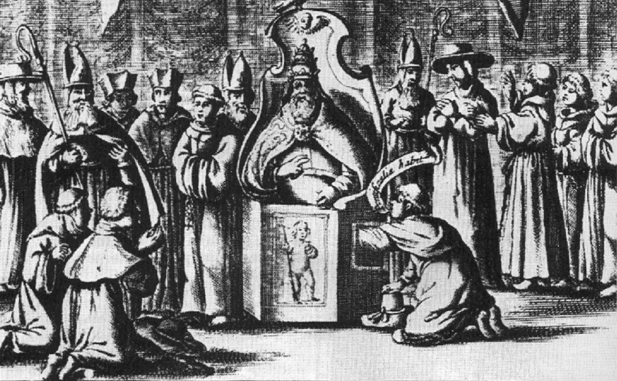 ローマ教皇が座るスケベ椅子が破廉恥すぎる! 公衆の面前で男性器を公開、男性であることを証明!?の画像3