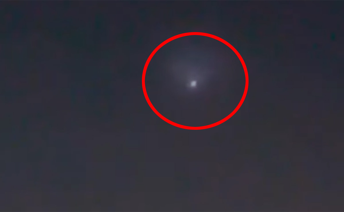 テキサス州に「光の霧をまとったUFO」が出現、映像が公開される! 超高速移動で突如消えた!?の画像2